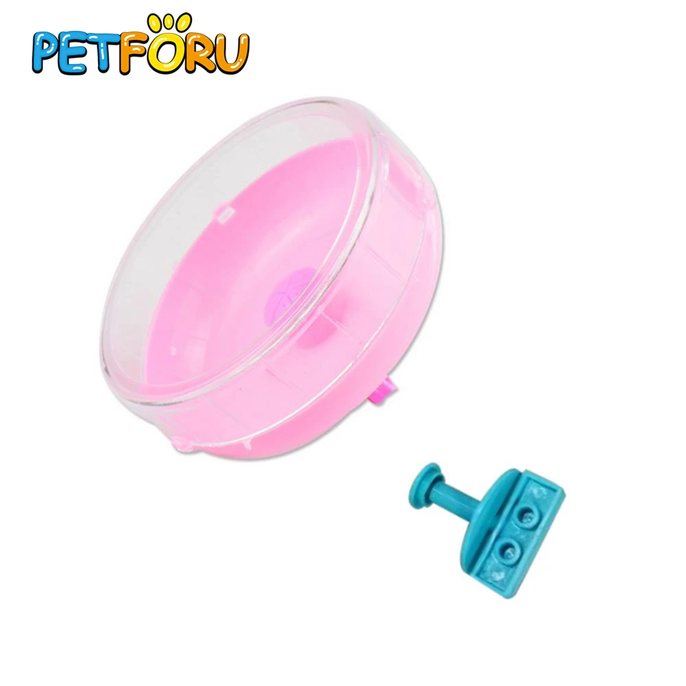 PETFORU Plastic Rat Hamster Mouse Mute Exercise Toys Silent Running Roller Spinner Wheel Pet Exercise Sport Jogging Wheel-Pink S
PETFORU Plastic Rat Hamster Mouse Mute Exercise Toys Silent Running Roller Spinner Wheel Pet Exercise Sport Jogging Wheel-Pink S