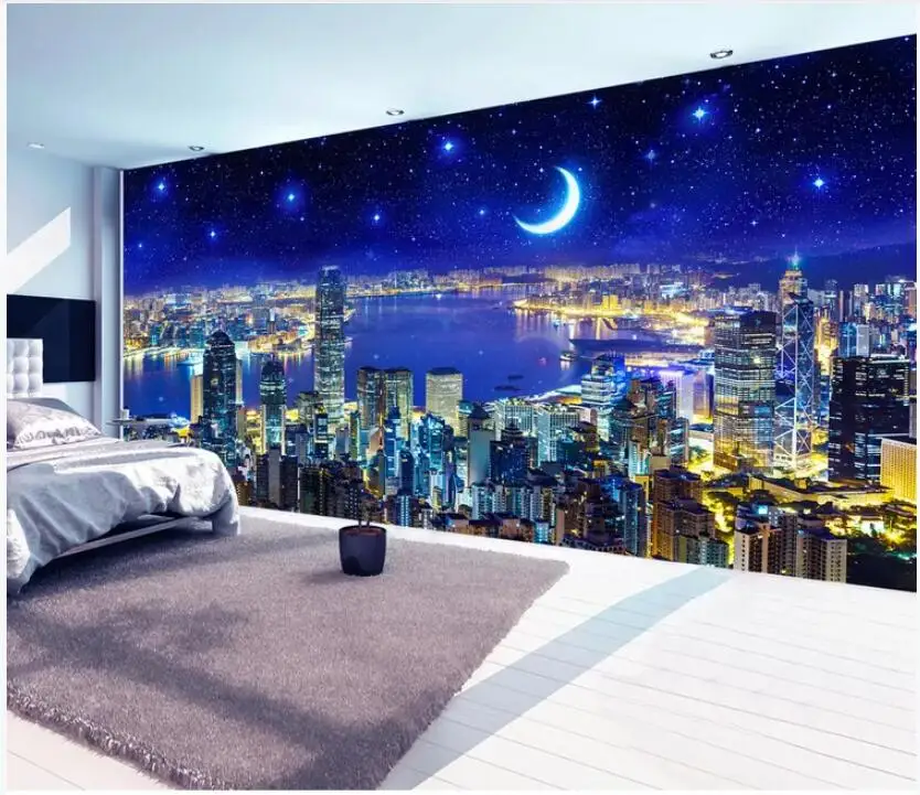 WDBH 3d wallpaper custom photo Cityscape under the stars background wall room home decor 3d wall murals wallpaper for walls 3 d
WDBH 3d wallpaper custom photo Cityscape under the stars background wall room home decor 3d wall murals wallpaper for walls 3 d