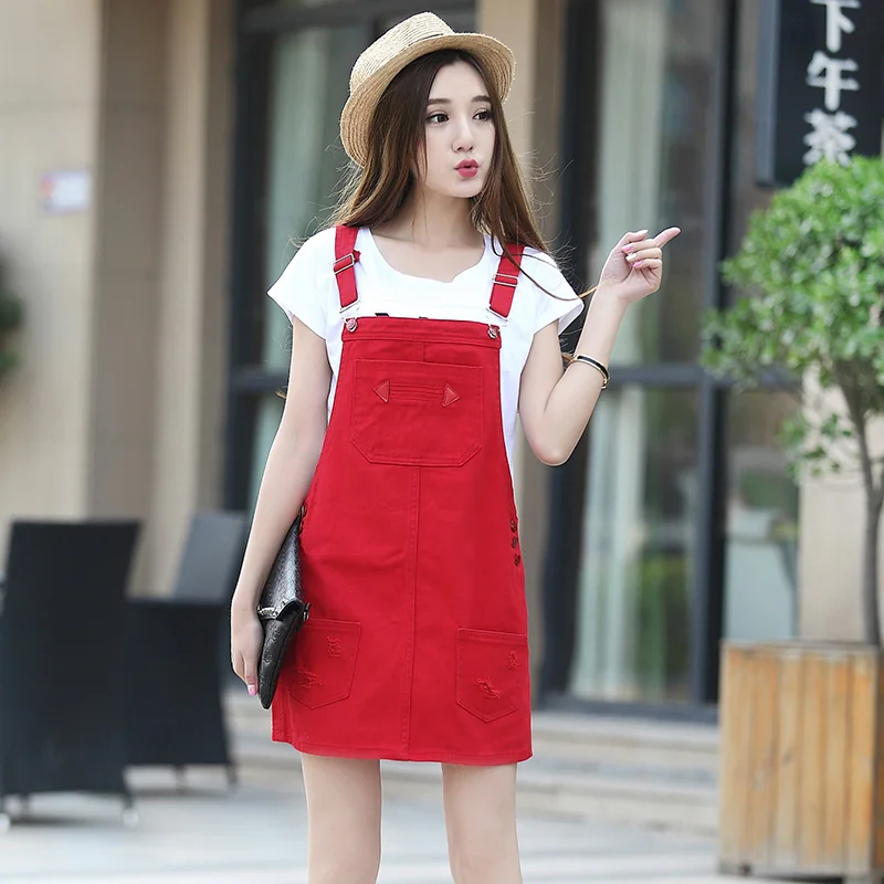 Denim Sundress Jeans Dress Red Denim Dress Women Plus Size Summer Casual Mini Dresses Ropa Mujer 2019 Korean Robe Femme Clothes
Denim Sundress Jeans Dress Red Denim Dress Women Plus Size Summer Casual Mini Dresses Ropa Mujer 2019 Korean Robe Femme Clothes