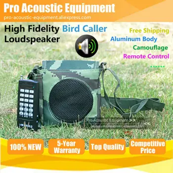 5-Year Warranty Free Shipping 800m Remote Control Bird Caller Hunting Decoy Voice Amplifier Loudspeaker Song MP3 Player Speaker
5-Year Warranty Free Shipping 800m Remote Control Bird Caller Hunting Decoy Voice Amplifier Loudspeaker Song MP3 Player Speaker