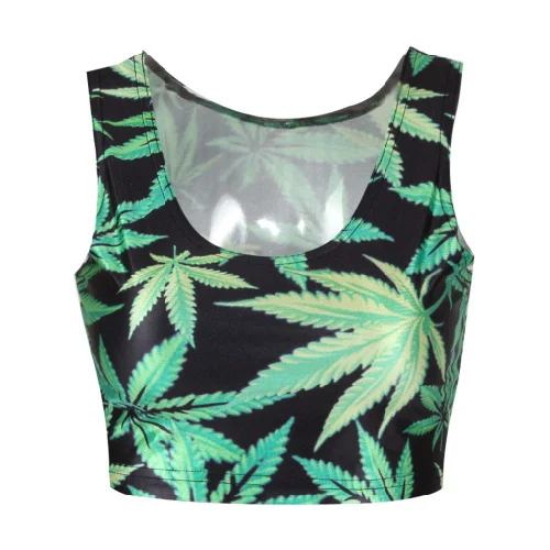 X-079 new 2015 Women t shirt bustier crop top women summer Woah Dude 2.0 leaf print sexy top
X-079 new 2015 Women t shirt bustier crop top women summer Woah Dude 2.0 leaf print sexy top
