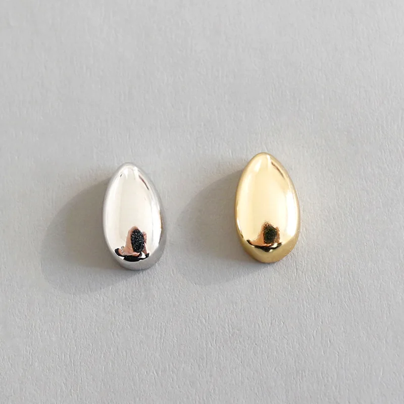 18K Yellow Gold plated 100% real. Authentic 925 Sterling silver Waterdrop/Tears oval Geometric stud Earrings Fine jEWELRY E35
18K Yellow Gold plated 100% real. Authentic 925 Sterling silver Waterdrop/Tears oval Geometric stud Earrings Fine jEWELRY E35