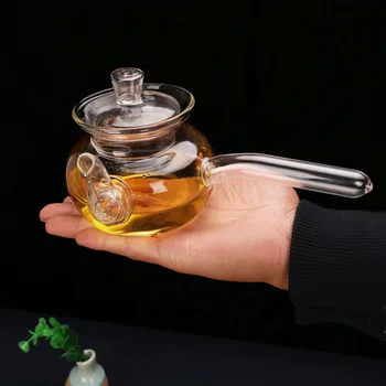PINDEFANG 400ml Open Fire Heatable Mini Cute Style Blooming Loose Leaf Teapot with filter Microwavable, Stovetop Safe Tea Kettle
PINDEFANG 400ml Open Fire Heatable Mini Cute Style Blooming Loose Leaf Teapot with filter Microwavable, Stovetop Safe Tea Kettle