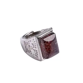 Natural green ghost corry basin inlaid 925 silver simple male ring crystal ornaments wholesale
Natural green ghost corry basin inlaid 925 silver simple male ring crystal ornaments wholesale