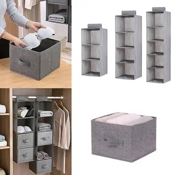 Gray Layers Interlayer Drawer Closet Hanging Bag Cloth Storage Bag Box Sundries Storage Hanging Bag Hanging Closet Organizer
Gray Layers Interlayer Drawer Closet Hanging Bag Cloth Storage Bag Box Sundries Storage Hanging Bag Hanging Closet Organizer
