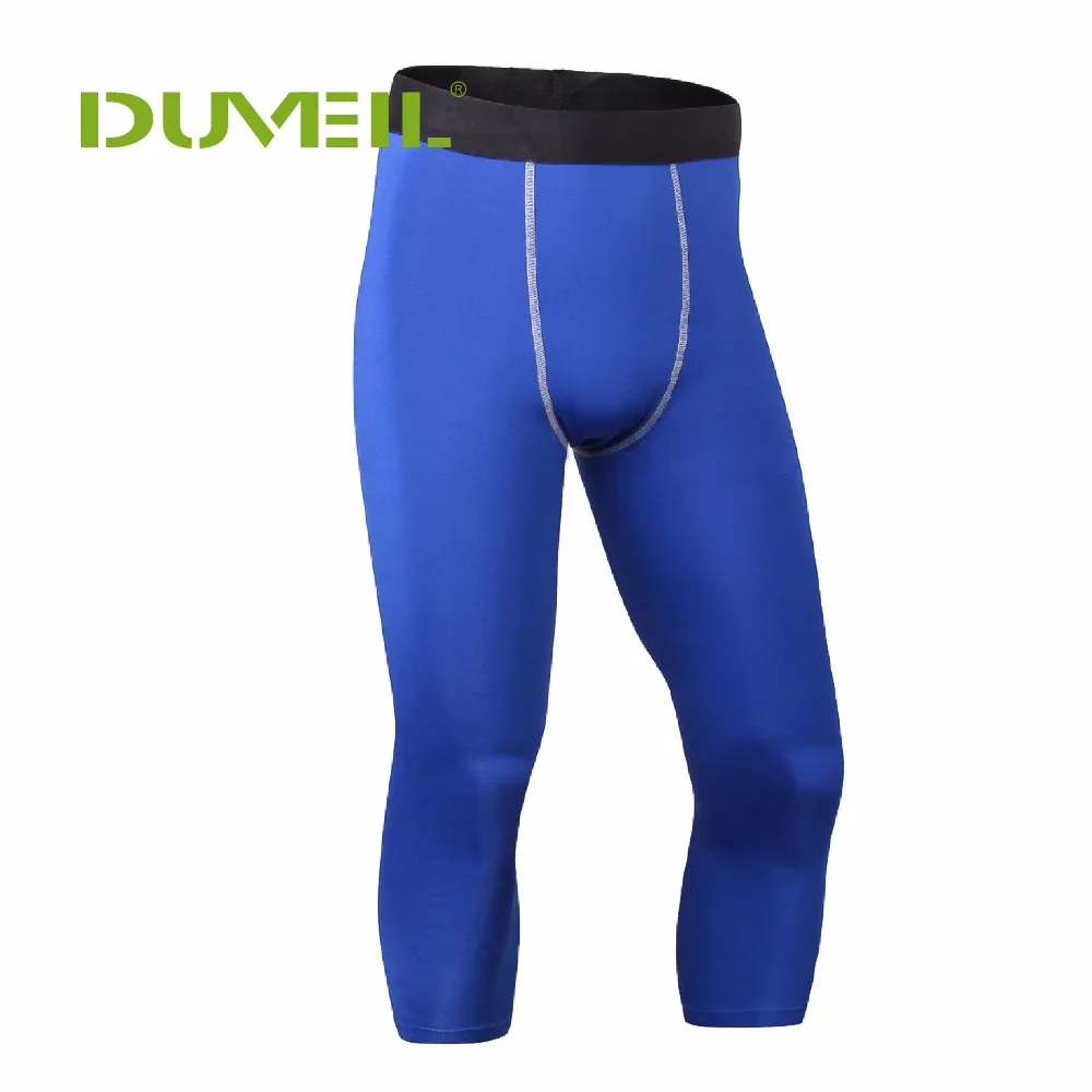 Фото DUVEIL PRO tight 7 Pants Running Sweating Quick Drying Trousers Male Compression 3D Printing Fitness Exercise | Спорт и развлечения