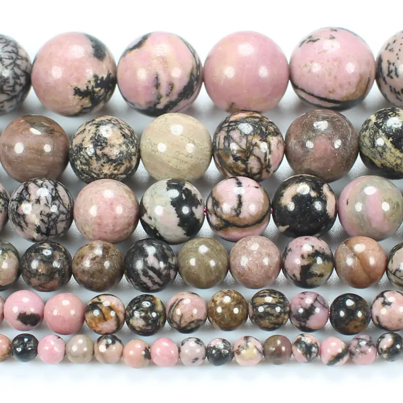 Natural Smooth Black Line Rhodonite 4-14mm Round Beads 15inch ,Wholesale For DIY Jewellery Free Shipping !
Natural Smooth Black Line Rhodonite 4-14mm Round Beads 15inch ,Wholesale For DIY Jewellery Free Shipping !