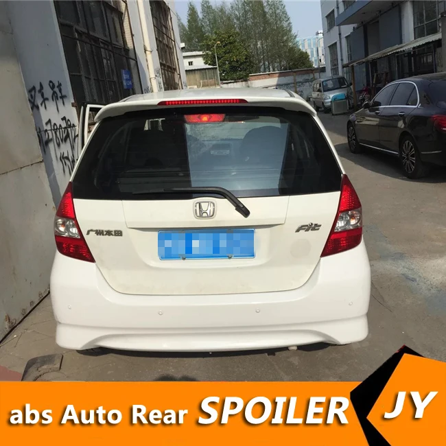 For HONDA FIT Spoiler 2004-2007 jazz spoiler with light High Quality ABS Material Car Rear Wing Primer Color Rear Spoiler
For HONDA FIT Spoiler 2004-2007 jazz spoiler with light High Quality ABS Material Car Rear Wing Primer Color Rear Spoiler