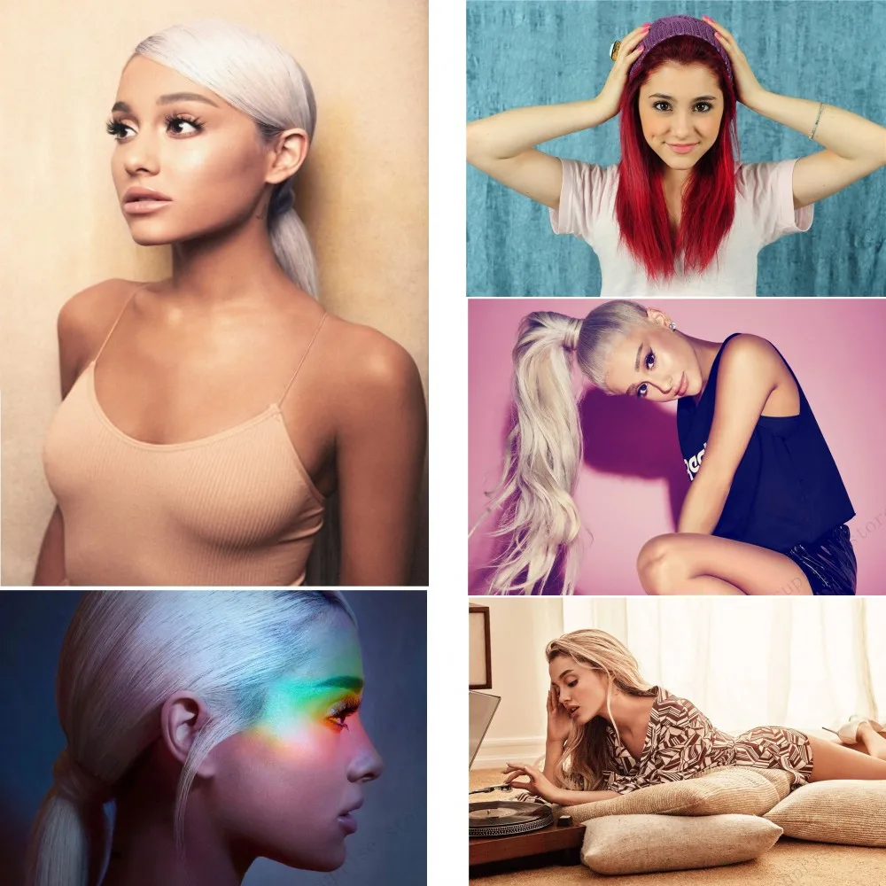 New Ariana Grande Poster Sweetener Hot Pop Music Girl Star coated Posters and Wall Art Painting for Living Room Home Deco
New Ariana Grande Poster Sweetener Hot Pop Music Girl Star coated Posters and Wall Art Painting for Living Room Home Deco