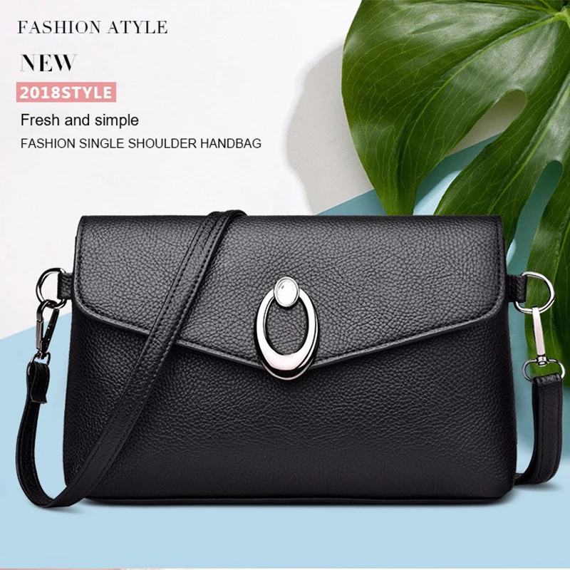 Solid Color Pu Leather Female Shoulder Bag Large Capacity Soft Messenger Bag Mini Bag Detachable Shoulder Strap
Solid Color Pu Leather Female Shoulder Bag Large Capacity Soft Messenger Bag Mini Bag Detachable Shoulder Strap