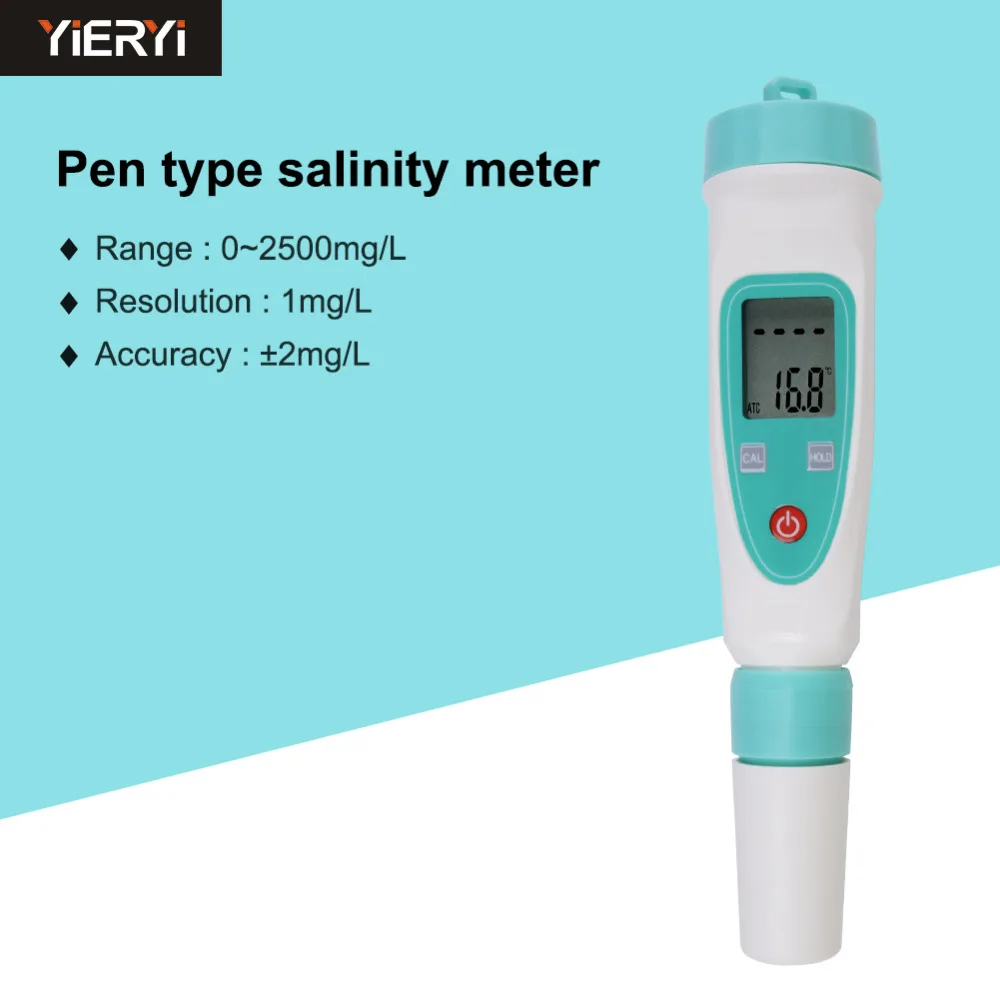 Digital Pen Aquarium Salt Meter Tester