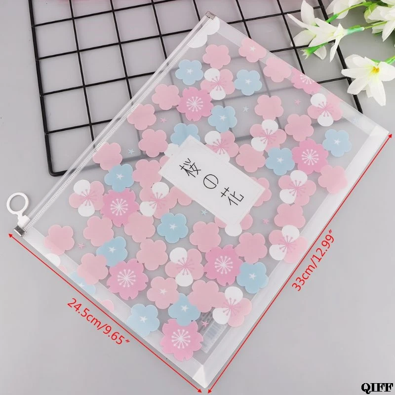 Drop Ship&Wholesale Japanese Cherry Girl Zippered Folder Envelopes Clear Poly Pouch Envelopes File Document Holder June 4
Drop Ship&Wholesale Japanese Cherry Girl Zippered Folder Envelopes Clear Poly Pouch Envelopes File Document Holder June 4