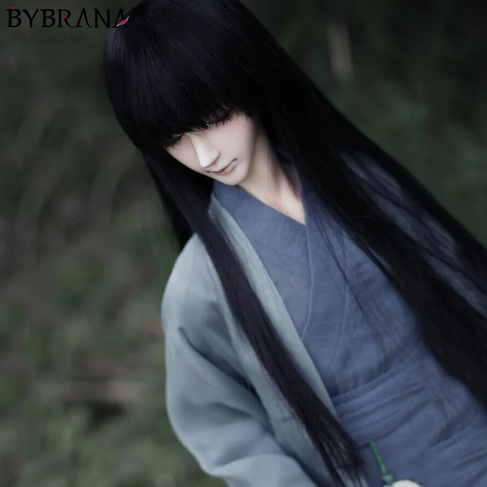 Bybrana Free Shipping 1/3 1/4 1/6 1/8 BJD Wigs Long black Straight High Temperature Fiber hair for Dolls
Bybrana Free Shipping 1/3 1/4 1/6 1/8 BJD Wigs Long black Straight High Temperature Fiber hair for Dolls