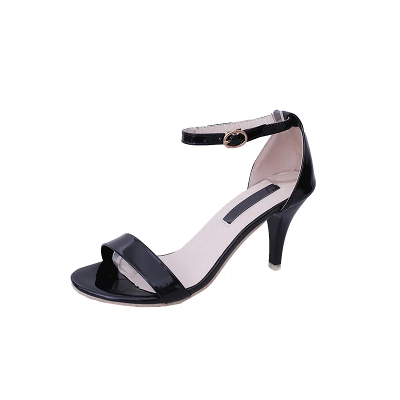 2019 New Summer Shoes Women Sandals High Heels Pumps Sexy Black Ankle Strap Sandals Female High Heels Sandals Stiletto Open Toe
2019 New Summer Shoes Women Sandals High Heels Pumps Sexy Black Ankle Strap Sandals Female High Heels Sandals Stiletto Open Toe