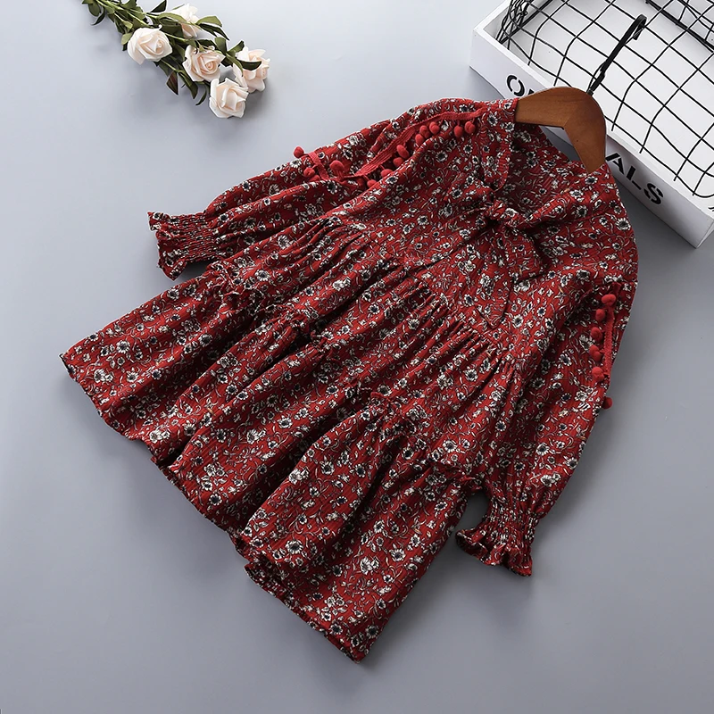 Girl flower dress toddler children clothing Spring Autumn kids Clothes baby girls long sleeves bow knot princess tassel dresses
Girl flower dress toddler children clothing Spring Autumn kids Clothes baby girls long sleeves bow knot princess tassel dresses
