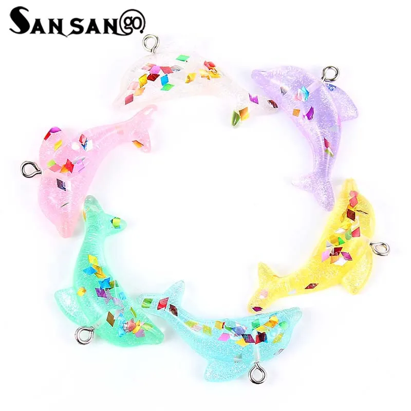 10pcs Mixed Color Resin Small Dolphin Pendant Charms Toys Children Creative For DIY Necklace Pendant Small Jewelry Material Gift
10pcs Mixed Color Resin Small Dolphin Pendant Charms Toys Children Creative For DIY Necklace Pendant Small Jewelry Material Gift