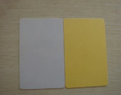 100 pcs/lot Printable blank PVC card Non chip with Yellow sticky paper for Dye Sublimation printer
100 pcs/lot Printable blank PVC card Non chip with Yellow sticky paper for Dye Sublimation printer