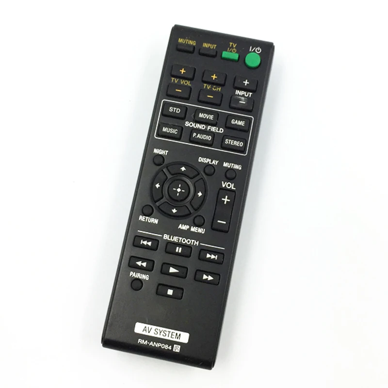 Used Remote Control RM-ANP084 for Sony HT-CT260, HT-CT260H, HT-CT260HP, SA-CT260, SA-CT260H Sound Bar System
Used Remote Control RM-ANP084 for Sony HT-CT260, HT-CT260H, HT-CT260HP, SA-CT260, SA-CT260H Sound Bar System