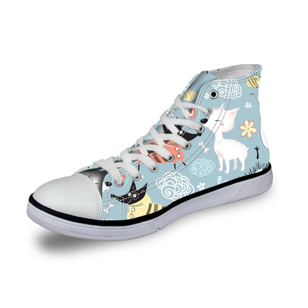 Dog 3D Animals Print Women Casual Vulcanized Shoes Lace-up High Top Female Canvas Flats Shoes girls Women's Sneakers Zapatos
Dog 3D Animals Print Women Casual Vulcanized Shoes Lace-up High Top Female Canvas Flats Shoes girls Women's Sneakers Zapatos
