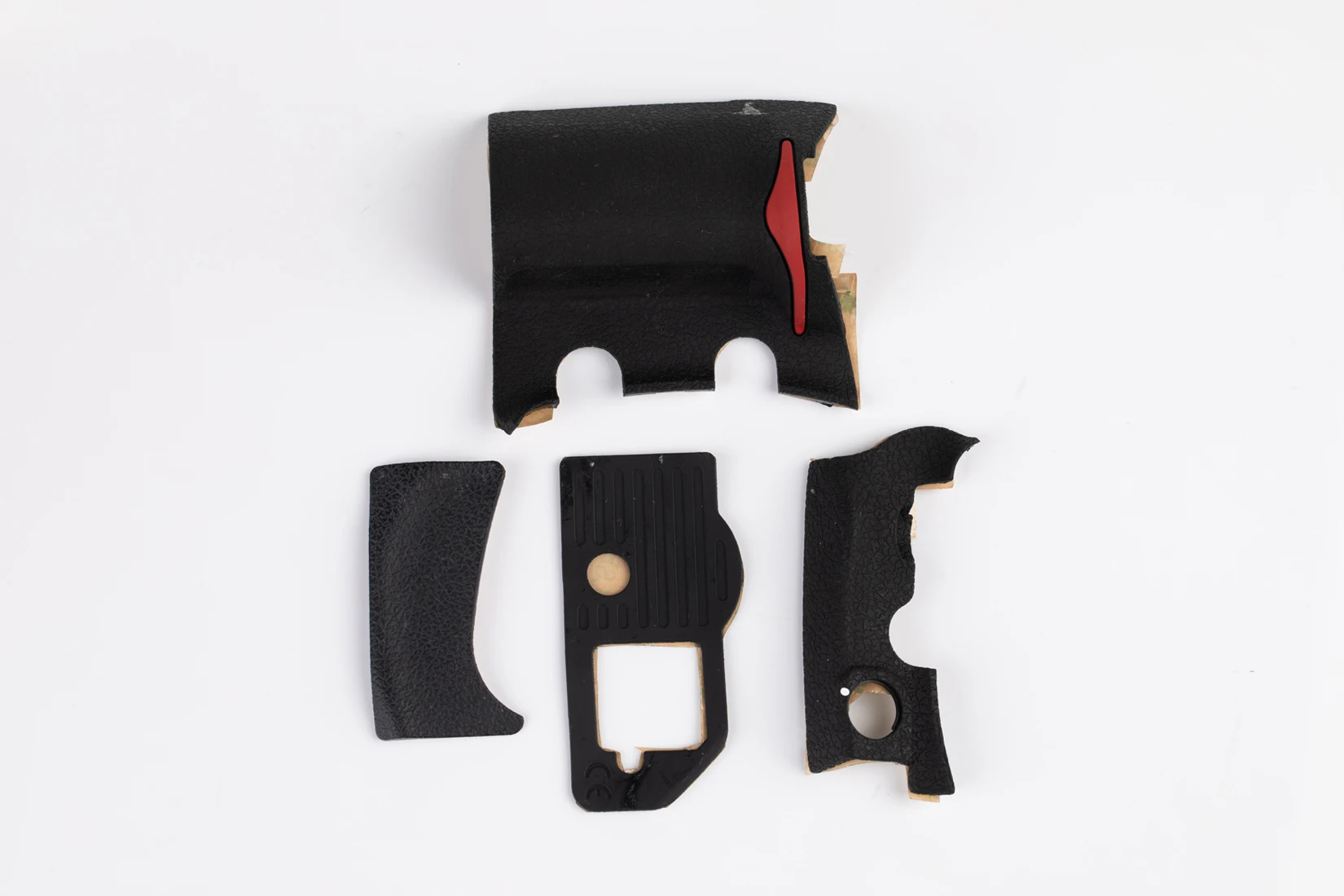 A Set of 4 PCS Grip Body Rubber Cover shell repair parts +3M Tape For Nikon D300 SLR
A Set of 4 PCS Grip Body Rubber Cover shell repair parts +3M Tape For Nikon D300 SLR