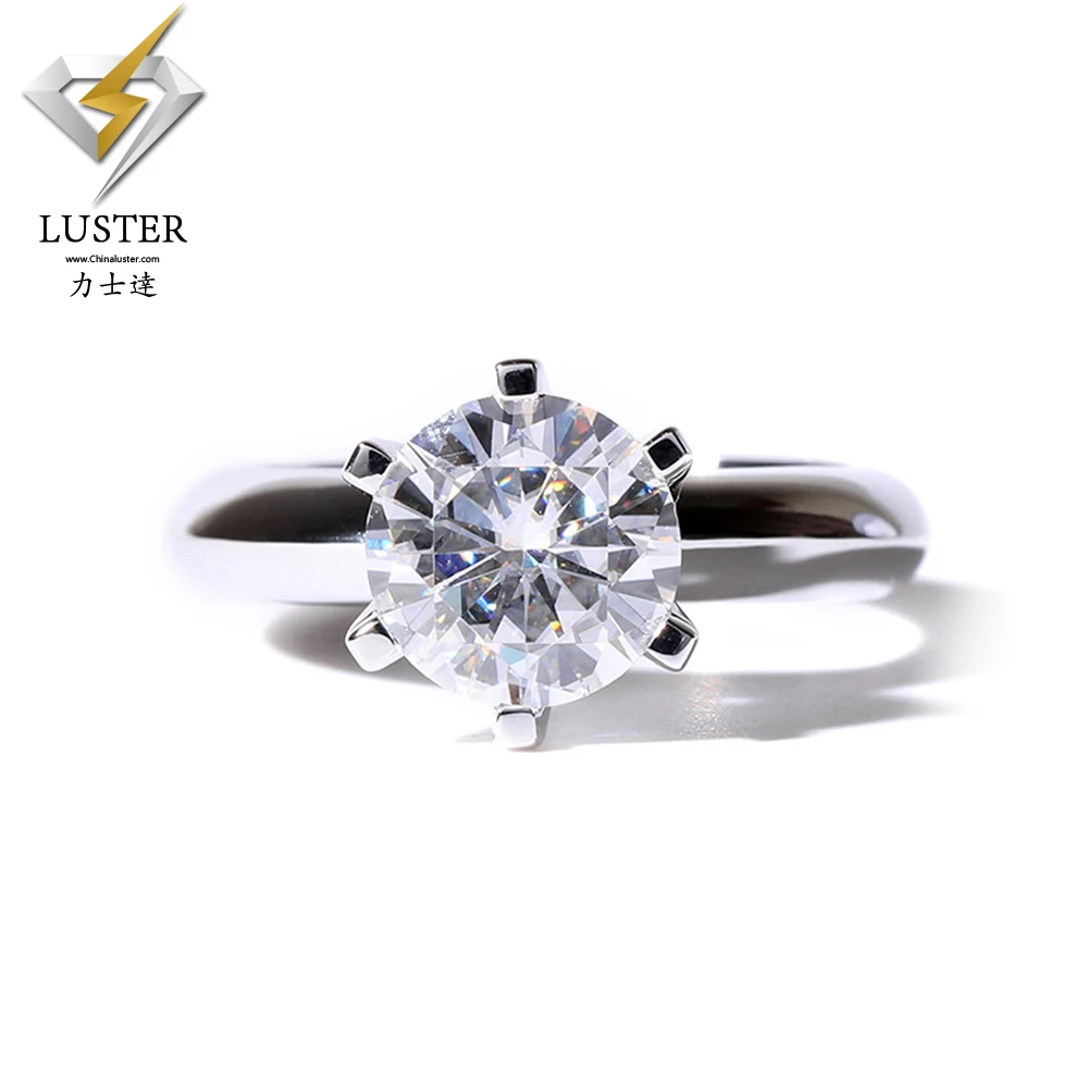Bright luster great moissanites gems 925 silver engagement wedding engagement rings
Bright luster great moissanites gems 925 silver engagement wedding engagement rings