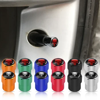 4Pcs Car Styling Punisher Skull Logo Emblem Tire Valve Caps Auto Tyre Air Stems Cap Automobile Motorcycle Tire Accessories
4Pcs Car Styling Punisher Skull Logo Emblem Tire Valve Caps Auto Tyre Air Stems Cap Automobile Motorcycle Tire Accessories