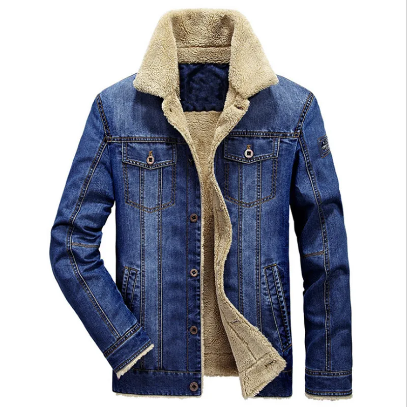 Denim Thick Jacket 2017 New Winter Jacket For Men Casual Jacket Men Fleece European Style Male Coat China Import Goods Blue 4XL
Denim Thick Jacket 2017 New Winter Jacket For Men Casual Jacket Men Fleece European Style Male Coat China Import Goods Blue 4XL