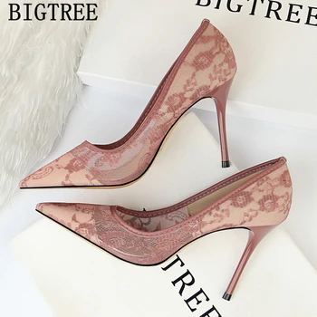 Bigtree Shoes Wedding Dress Shoes Women Pointed Toe High Heels Pumps Evening Shoes Extreme High Heels Sexy Fetish High Heels
Bigtree Shoes Wedding Dress Shoes Women Pointed Toe High Heels Pumps Evening Shoes Extreme High Heels Sexy Fetish High Heels