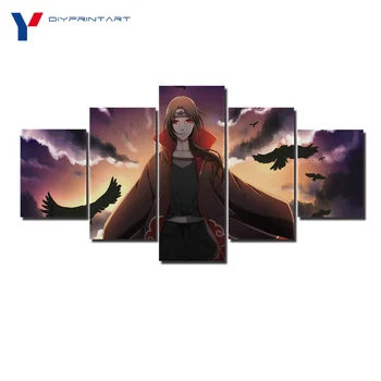 Uchiha Itachi Black Crows 5 Panels Modern Wall Art Naruto Anime Poster Decorations for Home A0755
Uchiha Itachi Black Crows 5 Panels Modern Wall Art Naruto Anime Poster Decorations for Home A0755
