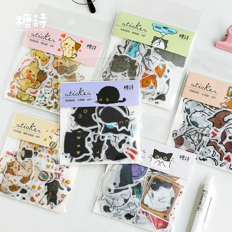 Clever Magic Meow Cat Animal Stickers Decorative Stationery Craft Stickers Scrapbooking DIY Stick Label
Clever Magic Meow Cat Animal Stickers Decorative Stationery Craft Stickers Scrapbooking DIY Stick Label