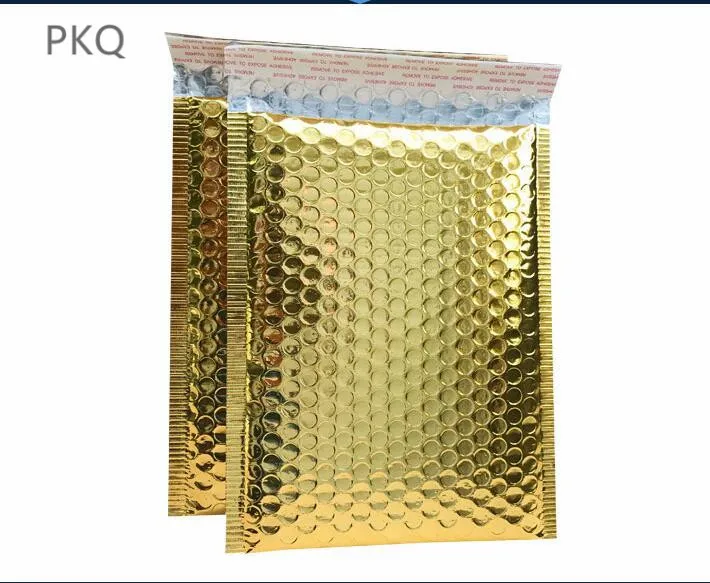 50pcs 3 sizes Gold Bubble Bag Bubble Mailers Padded Envelopes Packaging Shipping Bags Foam Mailing Envelope Bags 15x13cm/18x23cm
50pcs 3 sizes Gold Bubble Bag Bubble Mailers Padded Envelopes Packaging Shipping Bags Foam Mailing Envelope Bags 15x13cm/18x23cm