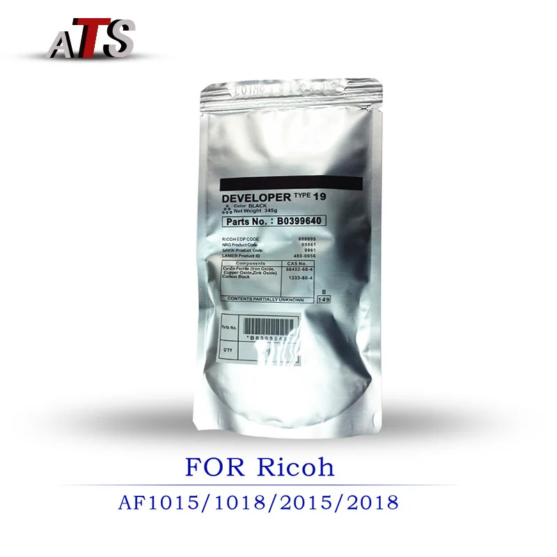 Black Developer Powder type 19 For Ricoh Aficio AF 1015 1018 1018D 220 270 compatible AF1015 AF1018 AF1018D AF220 AF270
Black Developer Powder type 19 For Ricoh Aficio AF 1015 1018 1018D 220 270 compatible AF1015 AF1018 AF1018D AF220 AF270