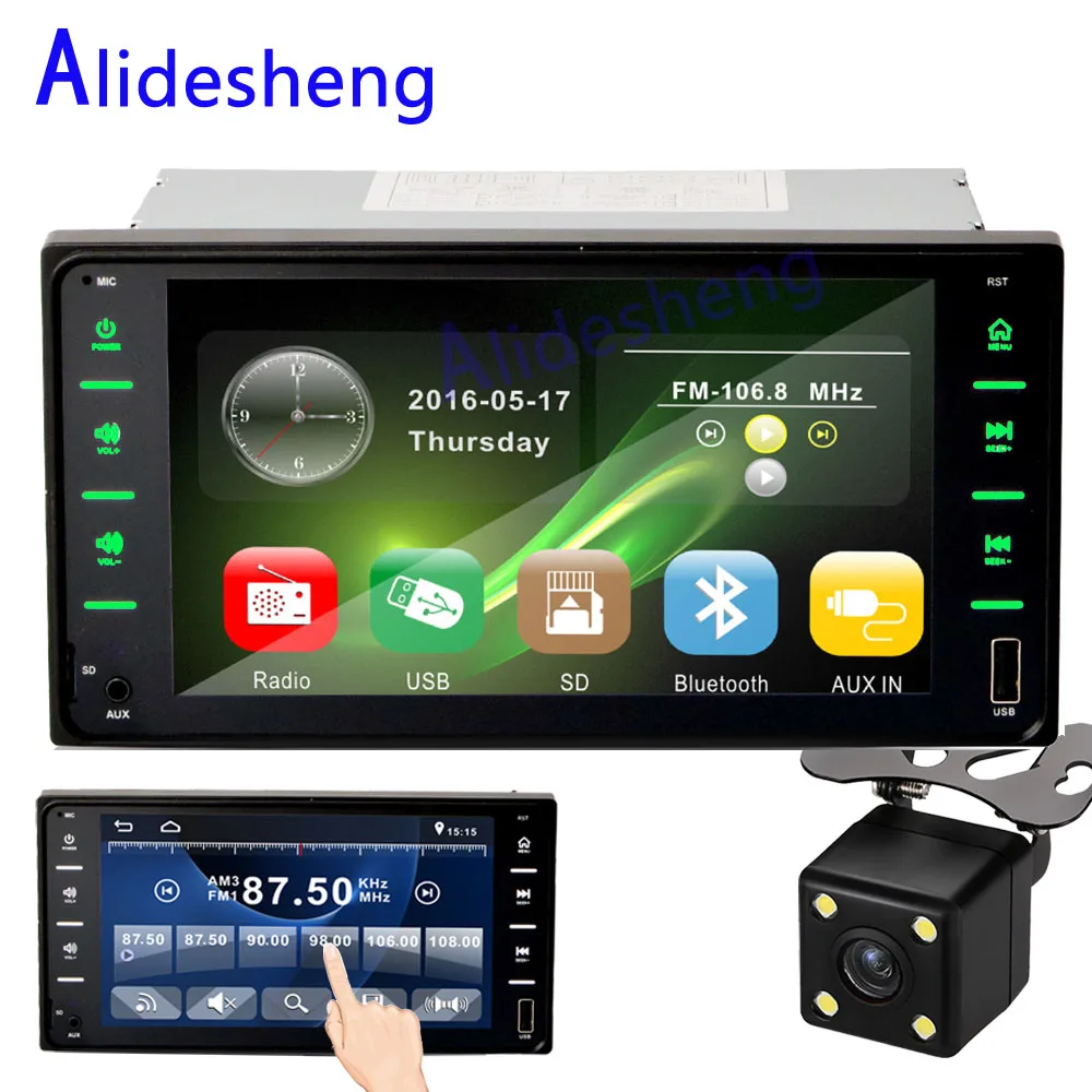 Car multimedia player for toyota 200*100MM 2 Din Universal car radio Bluetooth usb car stereo player for Android mirror link
Car multimedia player for toyota 200*100MM 2 Din Universal car radio Bluetooth usb car stereo player for Android mirror link