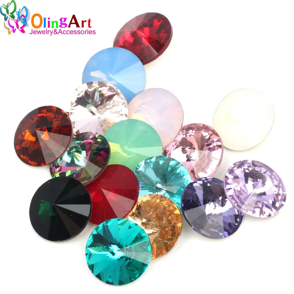 OlingArt 16pcs Puntsteen Crystal Rivoli (12MM) 5 Stuks (Crystal Shine) DIY Bracelets Necklaces Pendant Jewelry Making
OlingArt 16pcs Puntsteen Crystal Rivoli (12MM) 5 Stuks (Crystal Shine) DIY Bracelets Necklaces Pendant Jewelry Making