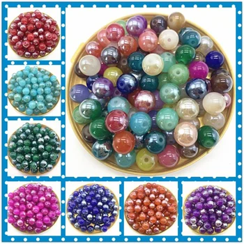 4 6 8 10mm New Glass Beads Fits for Handmade DIY Necklace Bracelet Jewelry Making Wholesale
4 6 8 10mm New Glass Beads Fits for Handmade DIY Necklace Bracelet Jewelry Making Wholesale