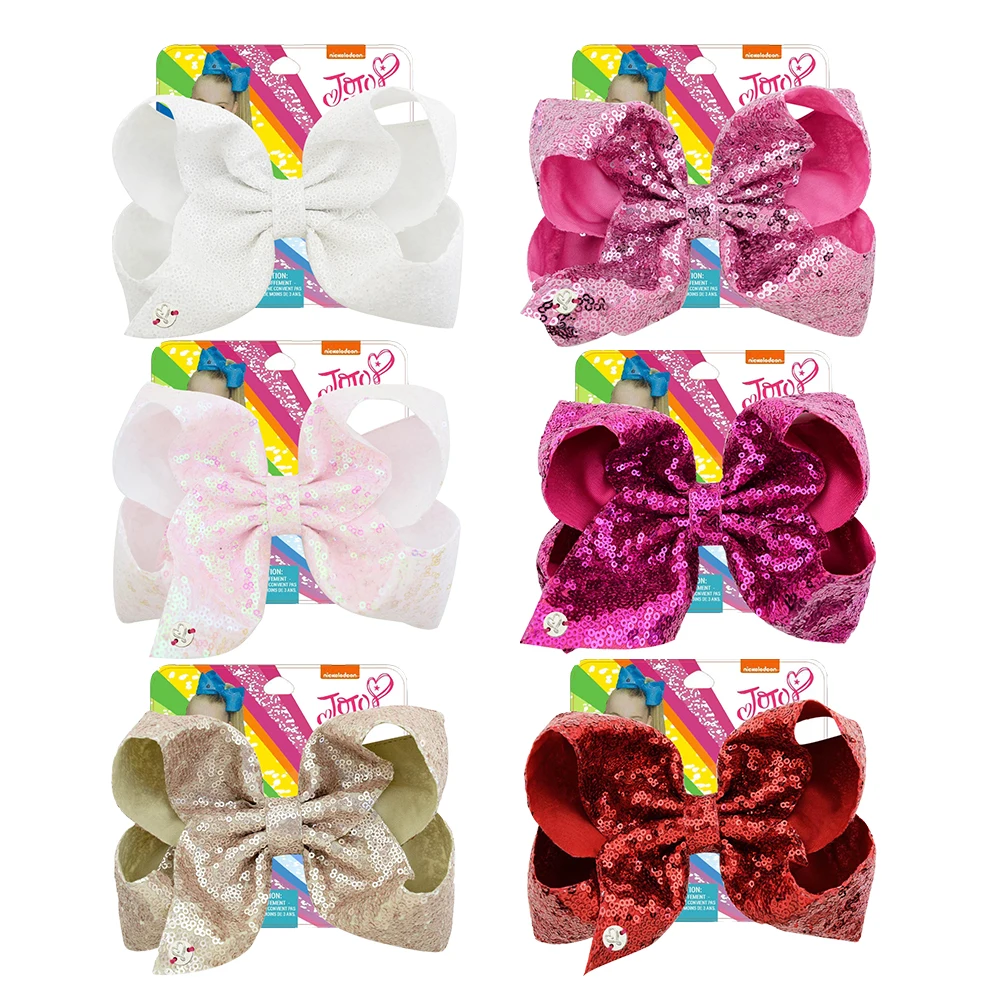 8inch JOJO Sequins Glitter Hair Bows Large Bow With Alligator Clip for Girls Kids Women Hair Accessories Handmade Bling Bowknot
8inch JOJO Sequins Glitter Hair Bows Large Bow With Alligator Clip for Girls Kids Women Hair Accessories Handmade Bling Bowknot