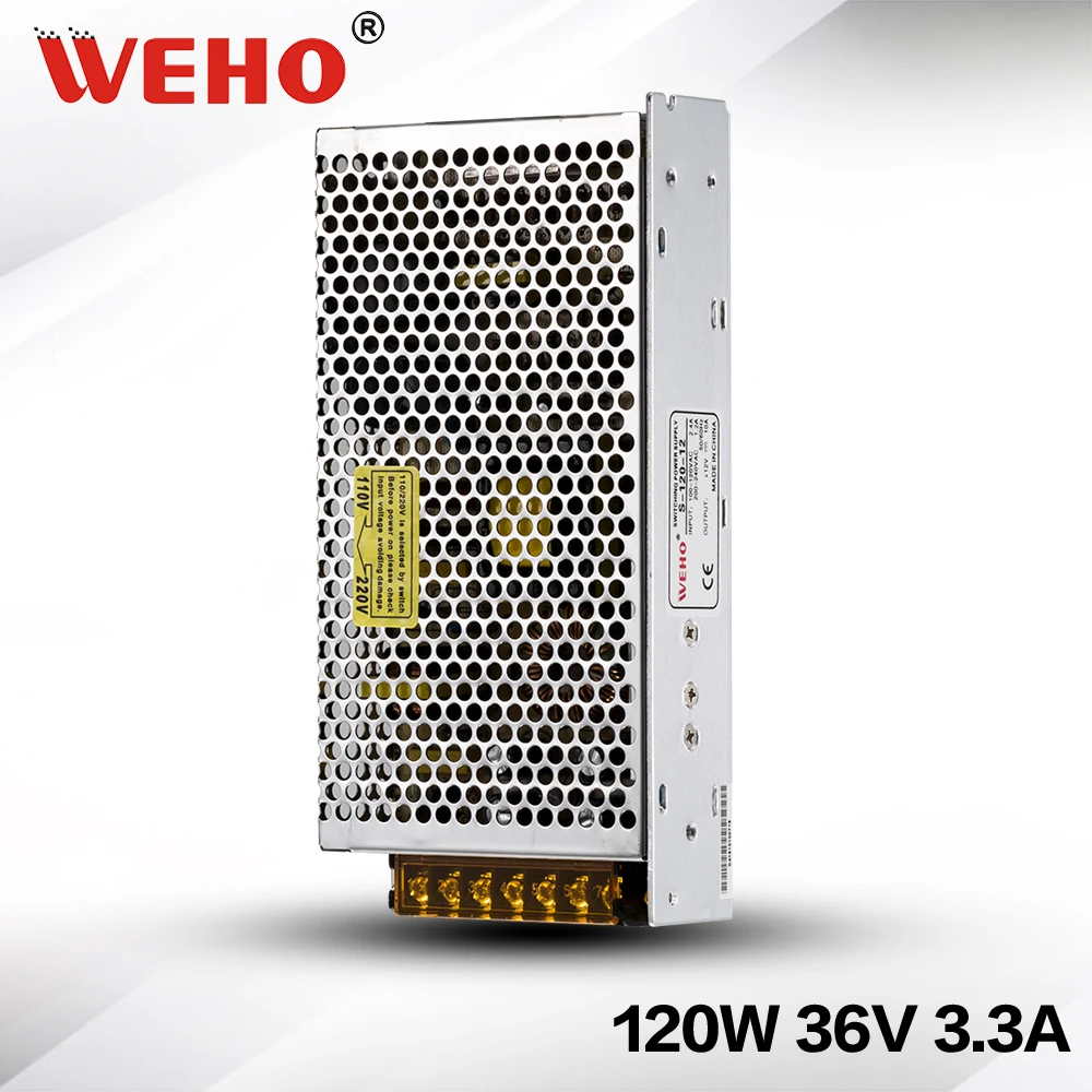 (S-120-36) Cooling Aluminum shell 120w led driver power supply 120w 36v switching power supply
(S-120-36) Cooling Aluminum shell 120w led driver power supply 120w 36v switching power supply