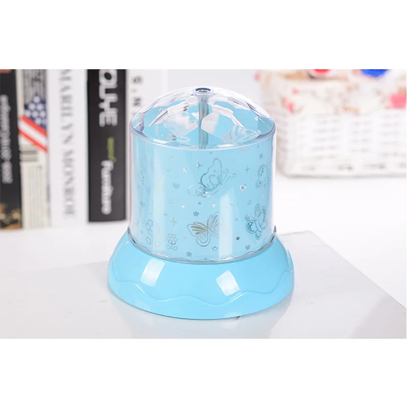 Hot Sale Romance LED Colorful Star Projector Table Lamp with USB For Lovely Rotating Night Light
Hot Sale Romance LED Colorful Star Projector Table Lamp with USB For Lovely Rotating Night Light
