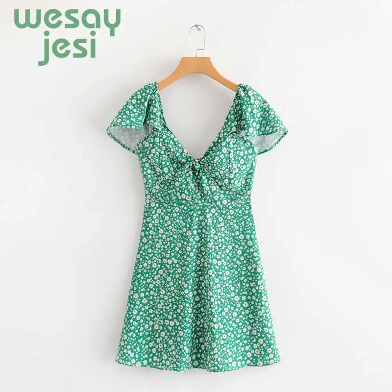 floral print Dress Womens Trend Sexy Vintage Floral High Waist Short Mini Green Dresses Bohemian Beach Holiday Party Dress 2019
floral print Dress Womens Trend Sexy Vintage Floral High Waist Short Mini Green Dresses Bohemian Beach Holiday Party Dress 2019