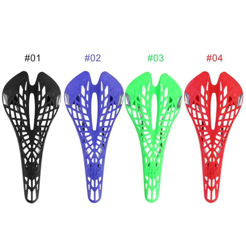 Comfortable Plastic Bike Hollow Saddle Seat Cushion for Outdoor MTB Cycling Tool