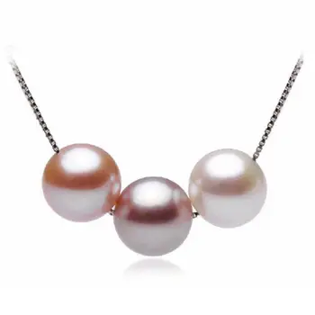 HOT perfectly round Freshwater Cultured three pearls pendant necklace chain 16 inch and 18 inch for girl
HOT perfectly round Freshwater Cultured three pearls pendant necklace chain 16 inch and 18 inch for girl