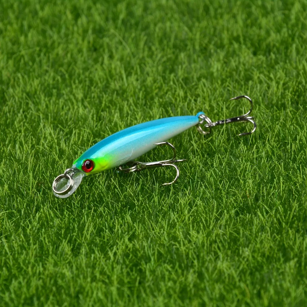 Hot Sale 1PCS Small Minnow Fishing Crankbait Bait Lures 5cm/2.2g Topwater Swimbait Wobblers Treble Hooks Fish Tackle
Hot Sale 1PCS Small Minnow Fishing Crankbait Bait Lures 5cm/2.2g Topwater Swimbait Wobblers Treble Hooks Fish Tackle