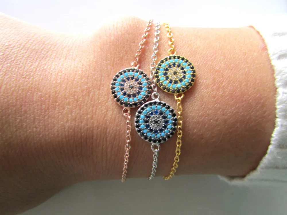 2019 Time-limited 925 Sterling Silver Plant New Simple Designer Turkish Evil Eye Bracelets Pave Cz Eyes Chain Fashion For Womens
2019 Time-limited 925 Sterling Silver Plant New Simple Designer Turkish Evil Eye Bracelets Pave Cz Eyes Chain Fashion For Womens