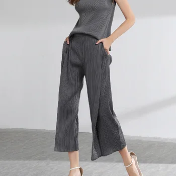 LANMREM 2020 Spring Summer Pants For Women Fashon New Patchwork Directly Pleated Trousers Casual All-match Elasic Bottoms YH306
LANMREM 2020 Spring Summer Pants For Women Fashon New Patchwork Directly Pleated Trousers Casual All-match Elasic Bottoms YH306
