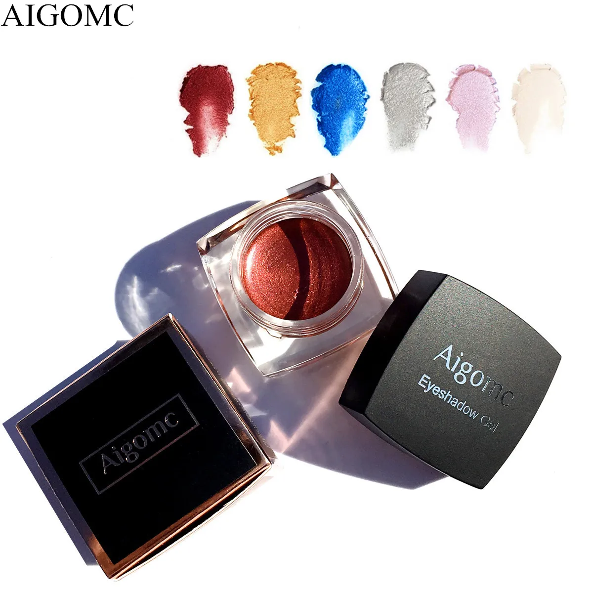 AIGOMC Stage Single Eyeshadow Cream Waterproof Long Lasting Pigments Red Green Color Shimmer Metallic Eye Shadow Highlighter
AIGOMC Stage Single Eyeshadow Cream Waterproof Long Lasting Pigments Red Green Color Shimmer Metallic Eye Shadow Highlighter