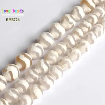 8mm 10mm Faceted White Stripe Fire Agates Round Loose Beads for Jewelry Making DIY Bracelets 15''
8mm 10mm Faceted White Stripe Fire Agates Round Loose Beads for Jewelry Making DIY Bracelets 15''