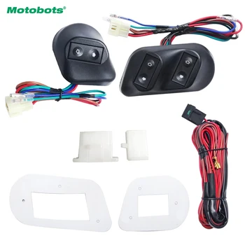 MOTOBOTS New Universal 12V/24V 3pcs Buttons Car Power Window Switches with Holder & Wire Harness #HQ3938
MOTOBOTS New Universal 12V/24V 3pcs Buttons Car Power Window Switches with Holder & Wire Harness #HQ3938