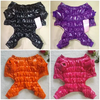Winter dog jumpsuit warm and windproof thick velvet cotton clothes thick coat clothes pet clothes 
Winter dog jumpsuit warm and windproof thick velvet cotton clothes thick coat clothes pet clothes