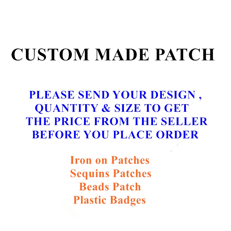 Description Picture 2 of itemCustom Made Iron on Patches Badges  Beads Patches Sequins Patchs For All Kinds Of Clothes in Patches Fashion Cute ECT
