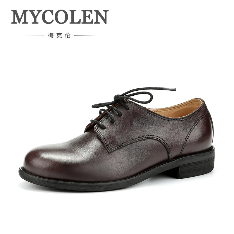 MYCOLEN Woman Dress Shoes Fashion Formal Handmade Woman Business Work Leather For Women'S Genuine Leather Shoes Sepatu Wanita
MYCOLEN Woman Dress Shoes Fashion Formal Handmade Woman Business Work Leather For Women'S Genuine Leather Shoes Sepatu Wanita